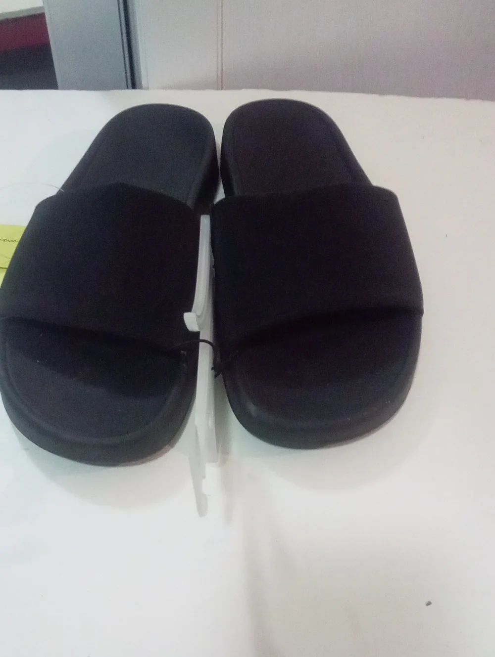 All In Motion Minimalist Black Slide Sandals Sz 8 NWT $22